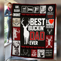 Hunting Dad M2601 87O34 Blanket thumb 1