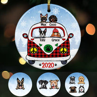 Personalized Dog Christmas  Ornament OB161 85O53 thumb 1