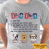Personalized Dog Dad T Shirt MY113 87O47 1