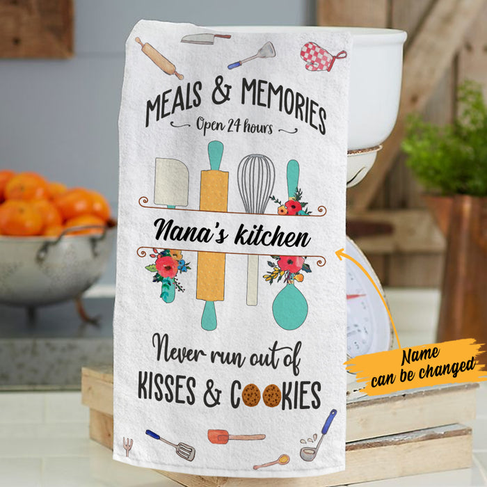 Personalized Grandma Kitchen Towel DB101 30O57 1