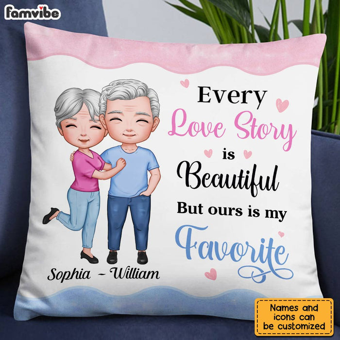 Personalized Couple Love Story Pillow JL264 23O28 1
