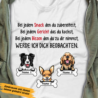 Personalized Dog Watching Hund German T Shirt AP1313 30O47 thumb 1