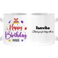 Personalized Happy Birthday To You! Wish You All The Best! Mug 28741 thumb 1