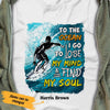 Personalized Surfing White T Shirt JN151 65O53 thumb 1