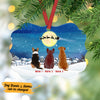 Personalized Dog Watching Santa Benelux Ornament NB146 81O53 1