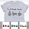 Personalized Dog Mom Simple Women Christmas T Shirt OB161 95O57 1