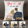 Personalized You And Me Couple Pillow DB71 73O36 (Insert Included) 1