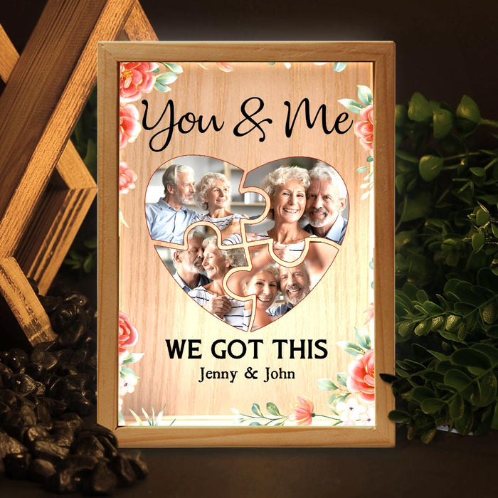 Personalized Couple Gifts We Got This Custom Picture Frame Light Box 31144 1