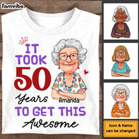 Personalized Gift For Grandma It Took 50 Years Shirt - Hoodie - Sweatshirt 31356 thumb 1