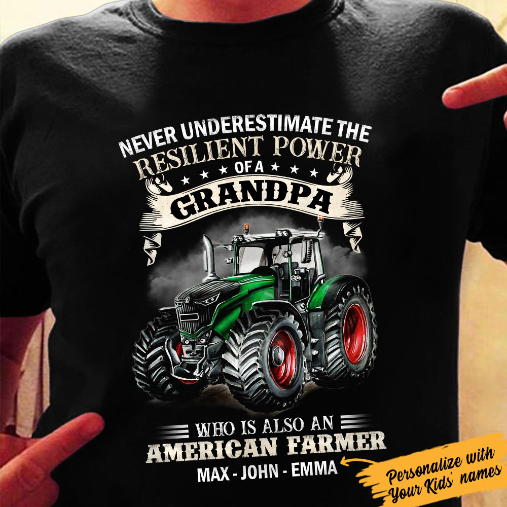 Never Underestimate A Grandpa Who Is Also A Raiders Fan T-Shirt -  TeeNaviSport