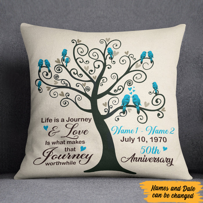 Personalized Anniversary Tree Pillow SB233 65O47 1