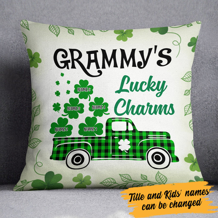 Personalized Grandma Irish St Patrick's Day Pillow JR221 26O60 1