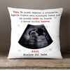 Personalized Ultrasound Mom Dad Spanish Mamá Papá Ultrasonido Pillow AP138 81O58 (Insert Included) 1