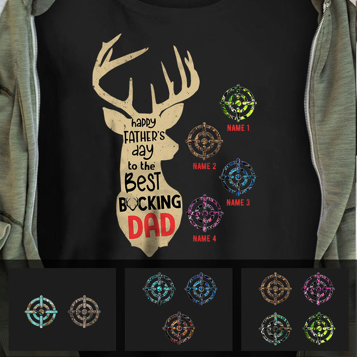 Personalized Gift For Hunting Dad Grandpa T Shirt AP221 65O60 1