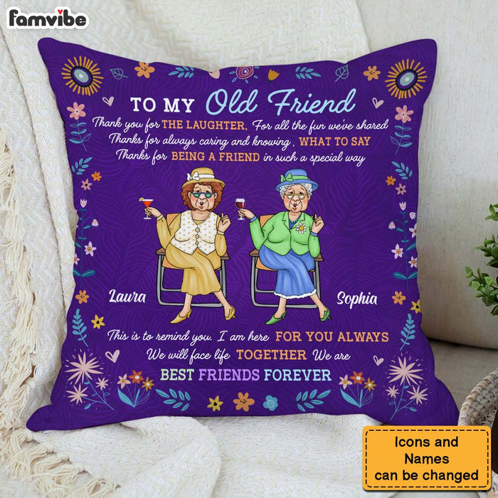 Personalized Gift For Friends Sister Thank You For Pillow 30693 1