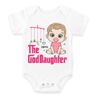 Personalized Gift For Granddaughter The Goddaughter GodBaby Baby Onesie 30255 thumb 1
