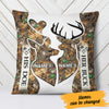 Personalized Hunting Couple I Choose You Pillow  JR91 87O60 (Insert Included) 1