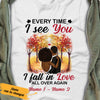 Personalized BWA  Couple Fall In Love Again T Shirt SB81 65O53 1