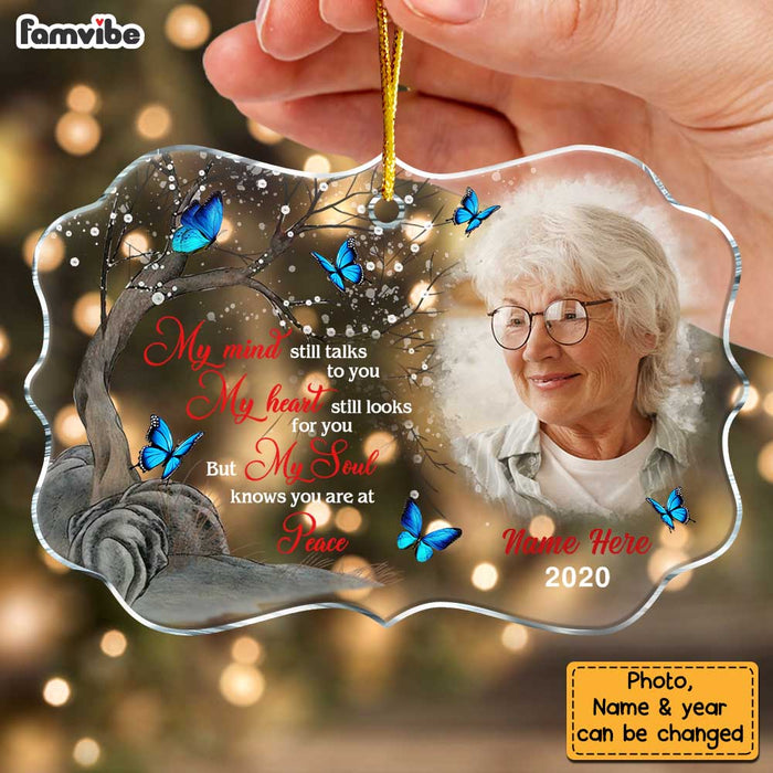Personalized Memorial Upload Photo Benelux Ornament 30107 1