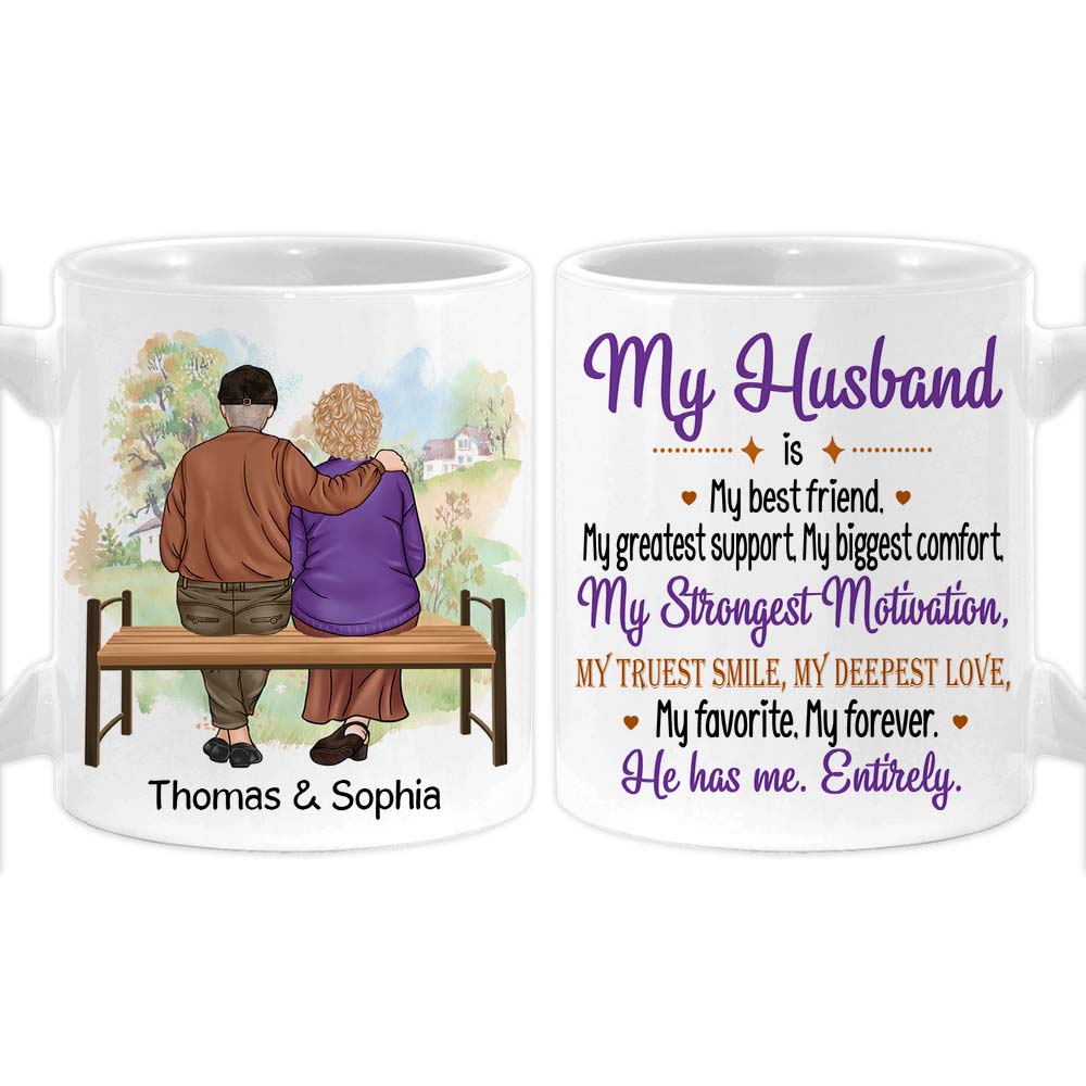 Personalized Couple My Favorite My Forever Mug 31086 Primary Mockup