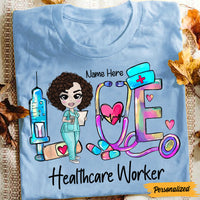 Personalized Love Nurse Life T Shirt JN244 30O47 thumb 1