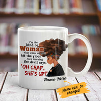 Personalized BWA Oh Crap She's Up Mug JL253 26O53 thumb 1