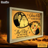 Personalized Couple Gift  Grow Old With Me Picture Frame Light Box 31397 1