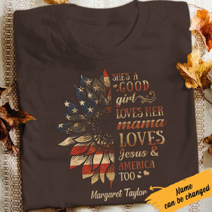 Personalized Sunflower Girl T Shirt JN95 85O61 1