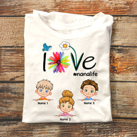 Personalized Mom Grandma Life T Shirt JN242 30O58 thumb 1