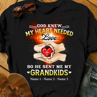 Personalized Grandma Grandpa Need An Angel T Shirt MR251 95O53 thumb 1