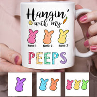 Personalized Hangin' With My Peeps Easter Mug FB242 67O53 thumb 1