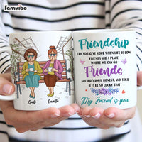 Personalized Friends Gift I Feel So Lucky That  My Friend Is You Mug 31217 thumb 1