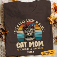 Personalized Cat Mom T Shirt JN151 67O34 thumb 1
