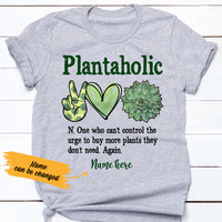 Personalized Plantaholic Funny Plant T Shirt AG271 87O36 thumb 1