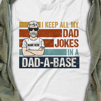 Personalized Dad Jokes T Shirt MY133 26O58 thumb 1