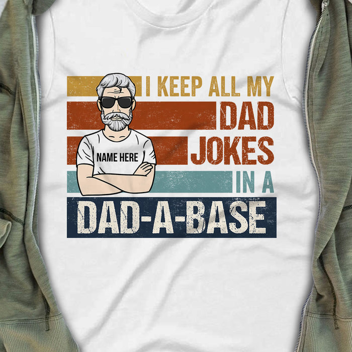 Personalized Dad Jokes T Shirt MY133 26O58 1