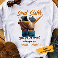 Personalized Girl Friends Perfect Idiot T Shirt AG53 27O36 thumb 1