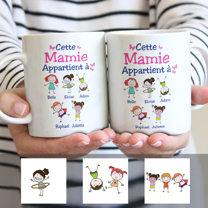 Personalized Mamie French Grandma Belongs Mug AP95 81O34 1