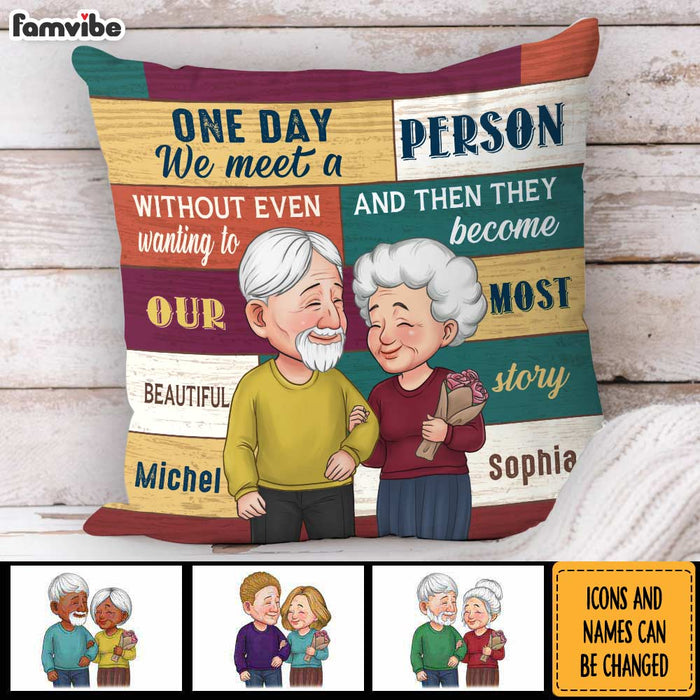 Personalized Couple Gift Our Beautiful Story Pillow 30959 1