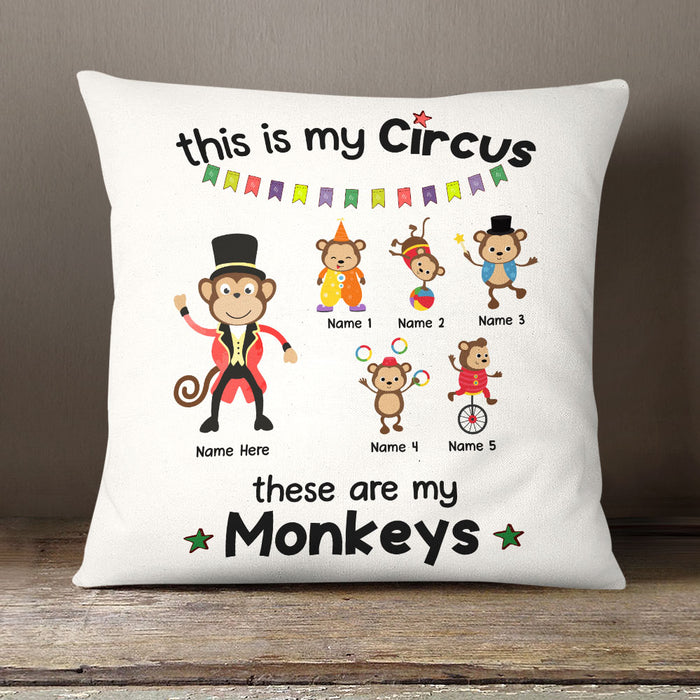 Personalized Dad Grandpa My Circus Pillow AP291 26O58 (Insert Included) 1