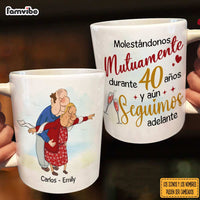 Personalized Spanish Molestándonos Mutuamente Durante Mug 30966 thumb 1