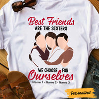 Personalized Friends Sisters For Ourselves T Shirt JL274 24O47 thumb 1