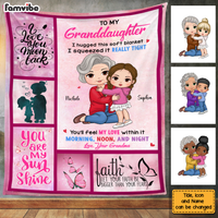 Personalized Gift For Granddaughter Hug This Blanket 31148 thumb 1