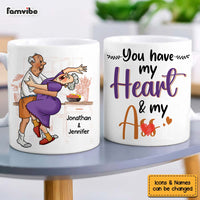 Personalized Couple You Have My Heart Mug 31076 thumb 1