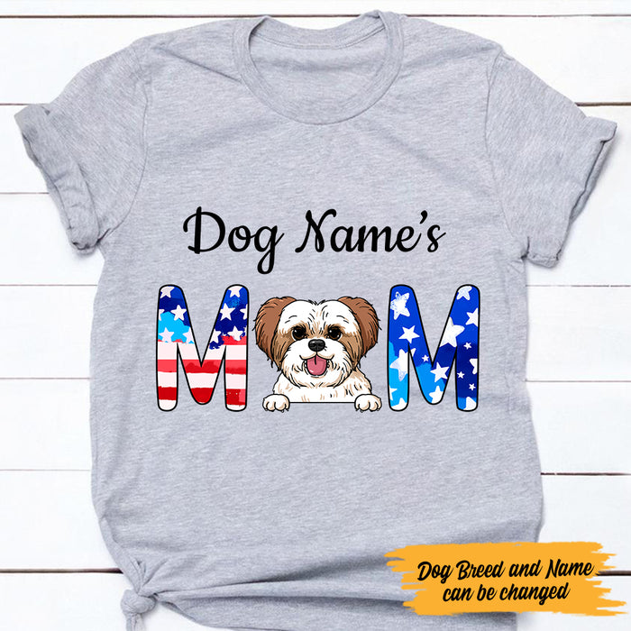 Personalized Dog Mom T Shirt MY211 26O47 1