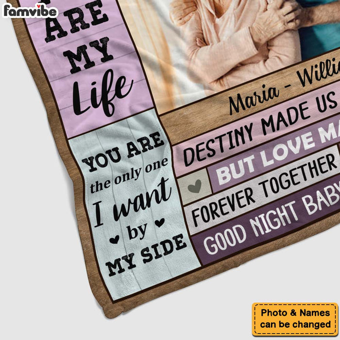 Personalized Gift For Couple The Love Of My Life Blanket 31514 1