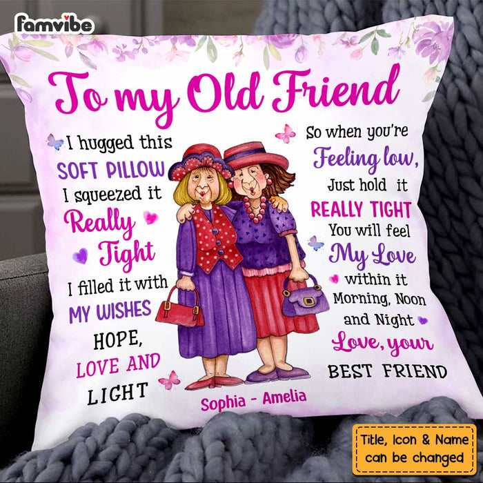 Personalized To My Friends Hug This Pillow OB253 30O47 1