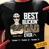 Personalized Hunting Dad Grandpa T Shirt AP201 87O53 1