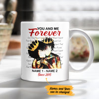 Personalized BWA Couple King & Queen Mug AG272 81O47 thumb 1