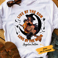 Personalized Witch Halloween White T Shirt JL142 73O36 thumb 1